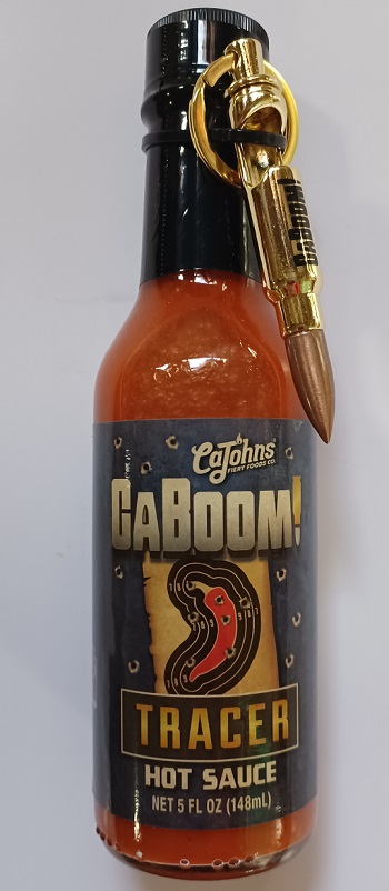 Caboom Tracer Hot Sauce With Bullet Key Chain 5oz The Chile Addict