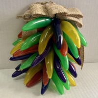 More Than Christmas Lighted Chile Ristra--Multi Color