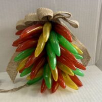 More Than Christmas Lighted Chile Ristra--Fiesta Color