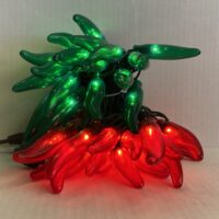 Chile Light Sting 50 Lights--Christmas (Red & Green)