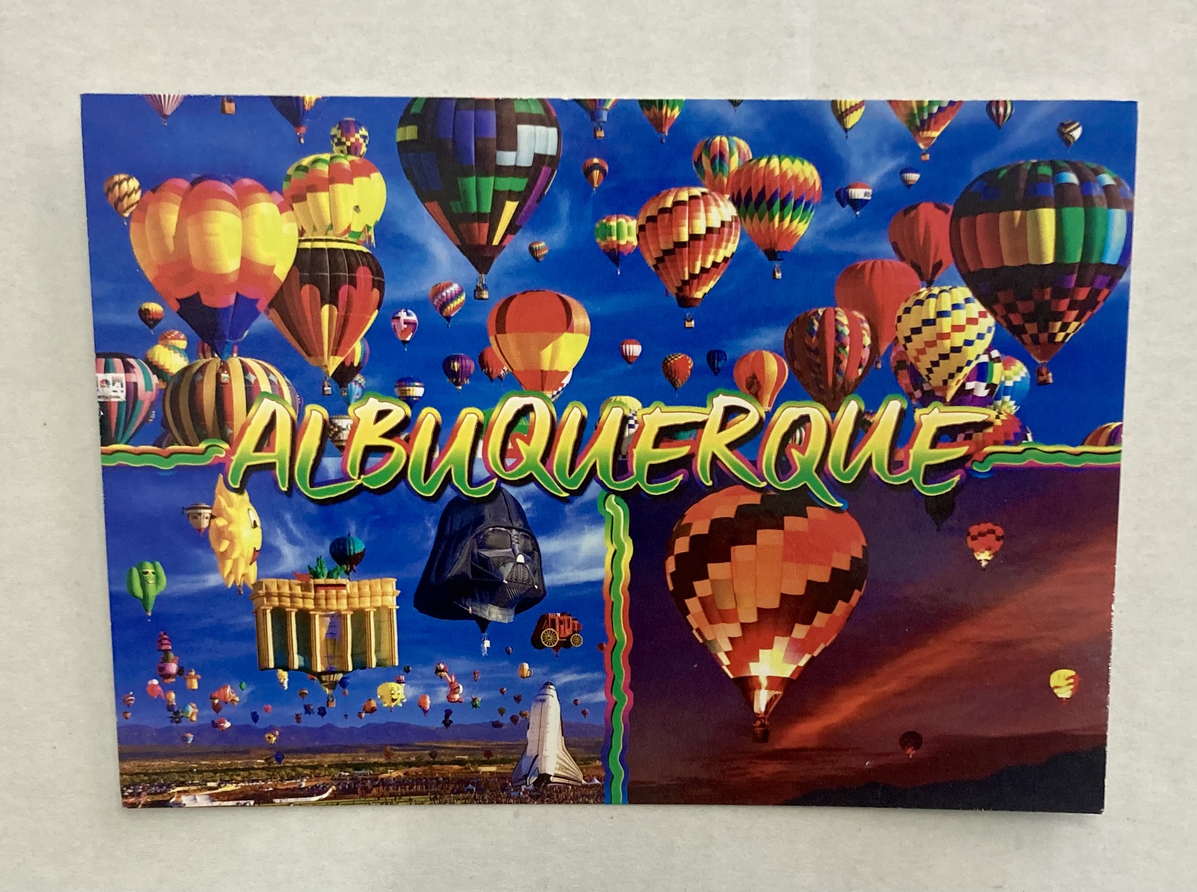 Post Card - Albuquerque Balloons Collage